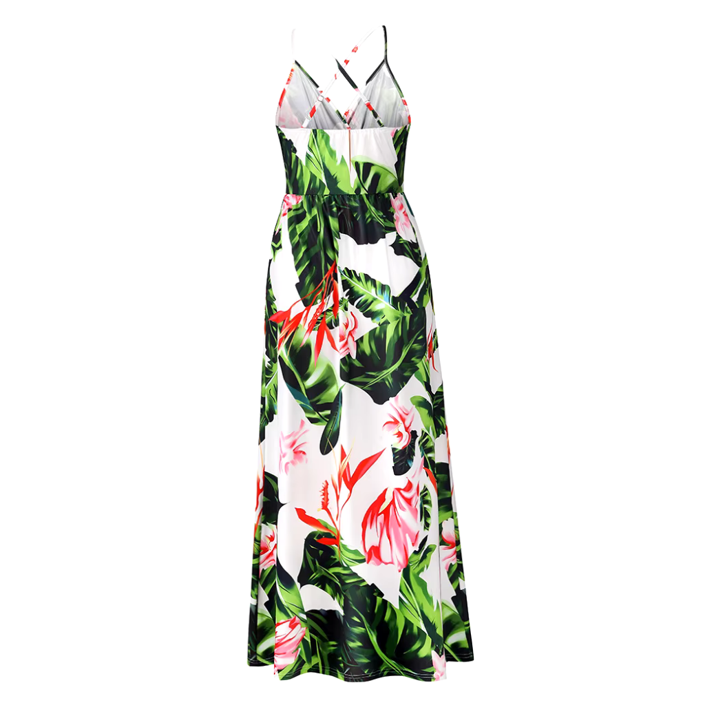 Vestido Longo Floral
