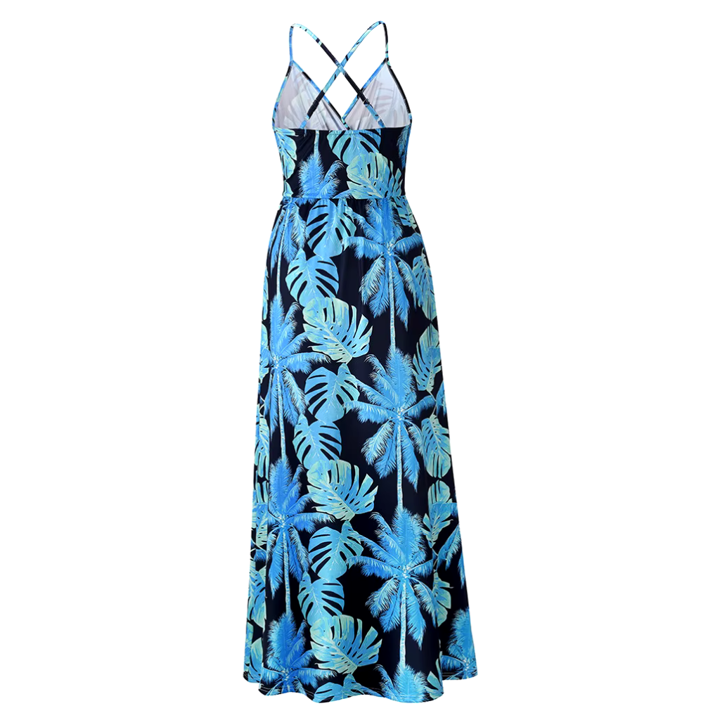 Vestido Longo Floral