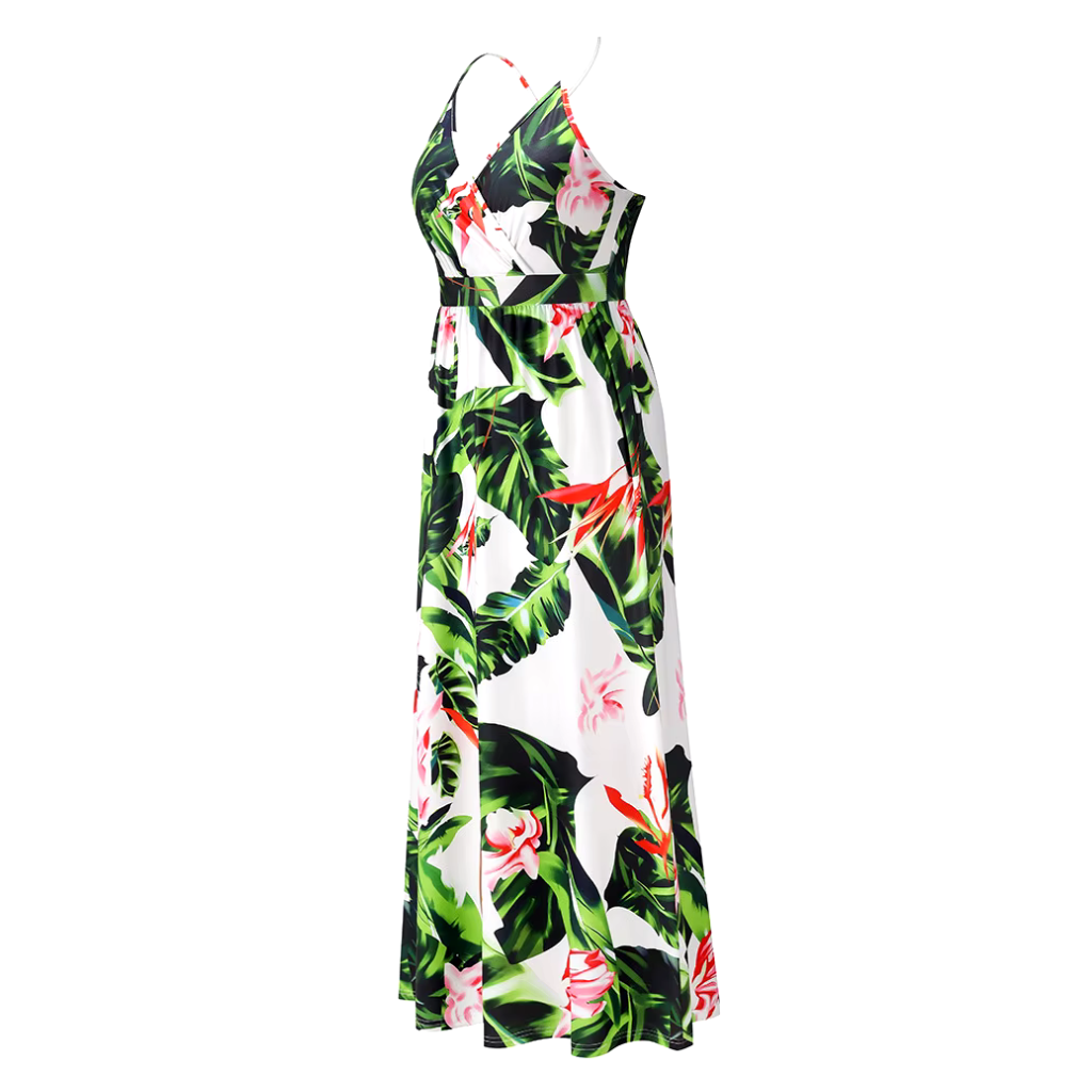 Vestido Longo Floral