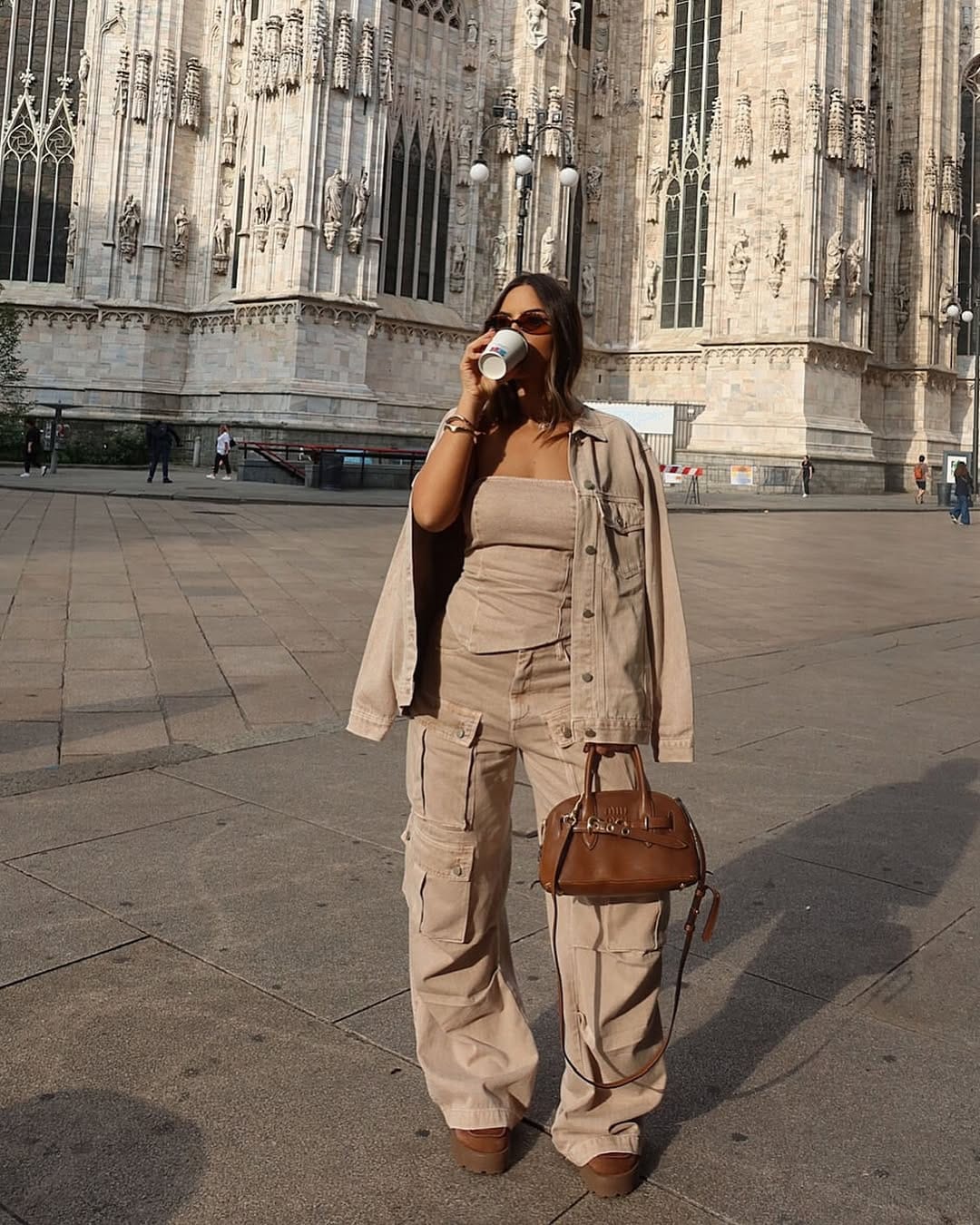 Conjunto   jens cargo elegance