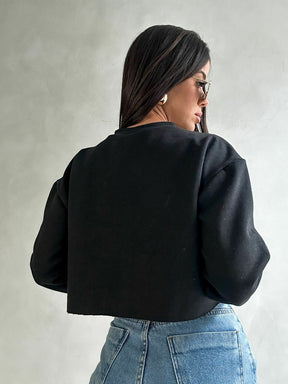 Cropped Moletom