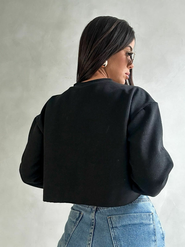 Cropped Moletom