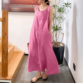 Vestido Feminino Longo Vintage