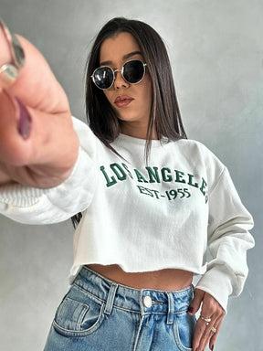 Cropped Moletom