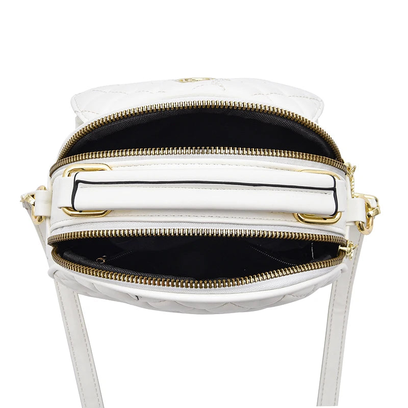 Bolsa Feminina Portátil Redonda