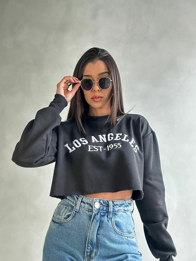 Cropped Moletom