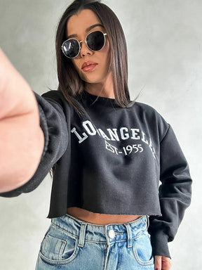 Cropped Moletom