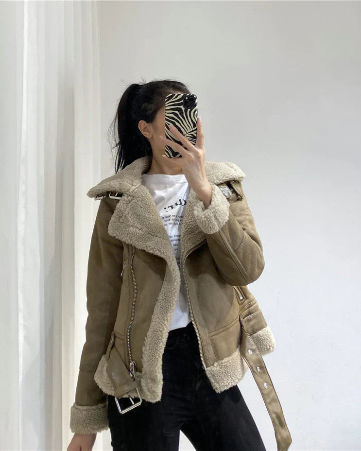 Jaqueta Feminina Couro Legítimo Laurisse