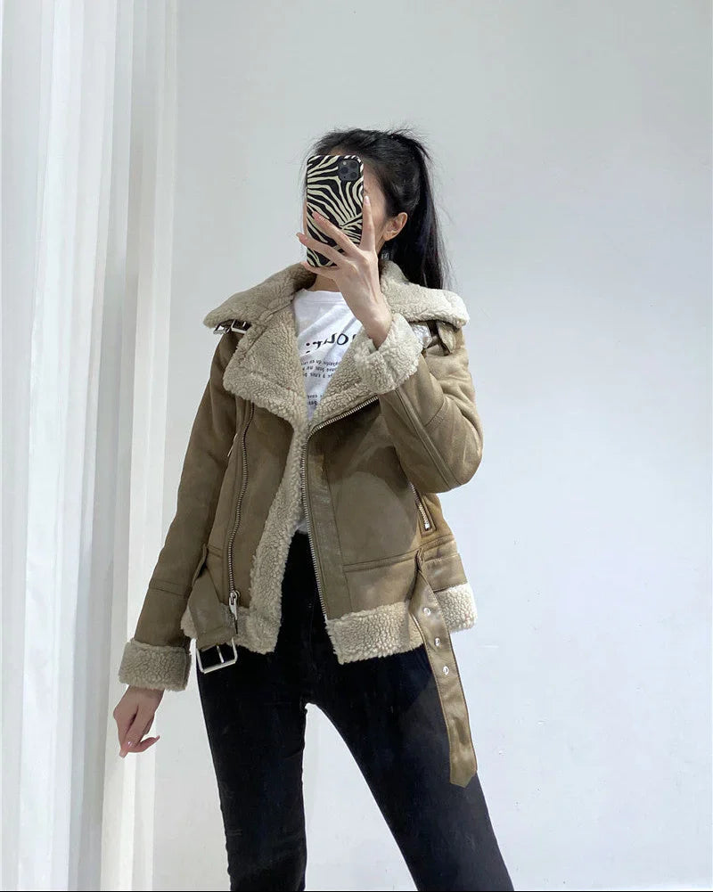 Jaqueta Feminina Couro Legítimo Laurisse