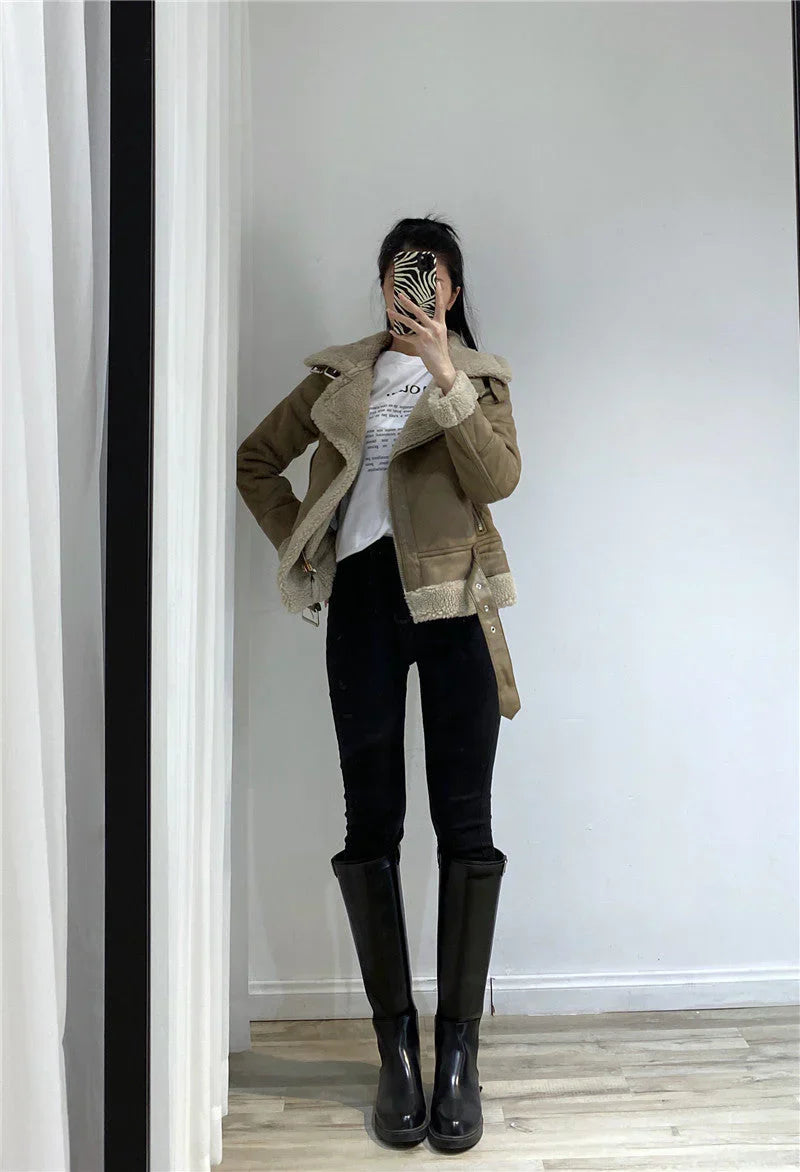 Jaqueta Feminina Couro Legítimo Laurisse