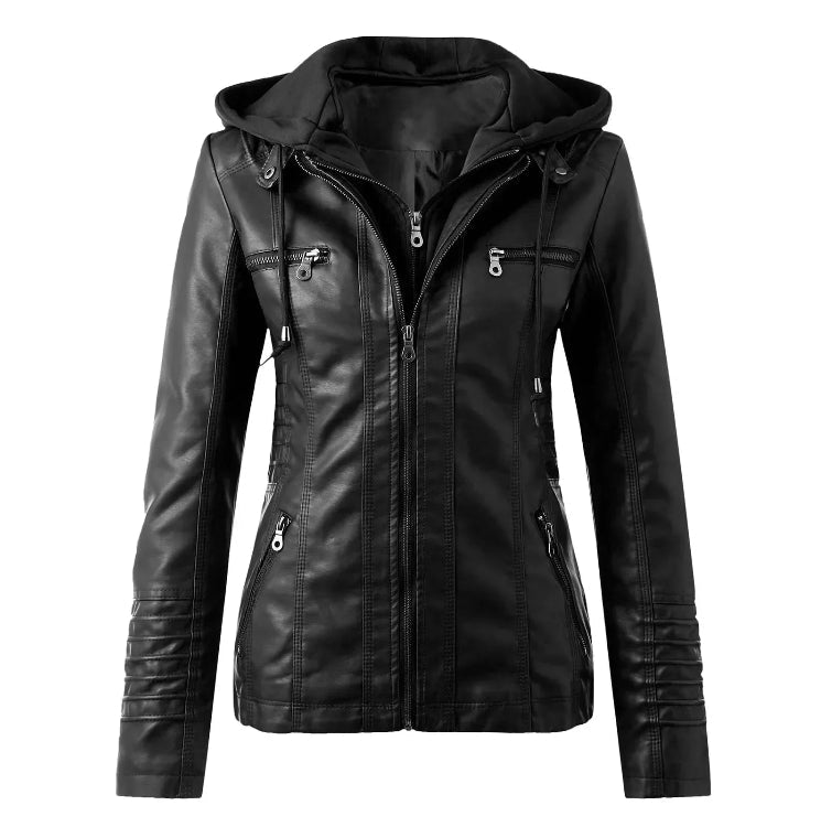 Jaqueta de Couro Feminina
