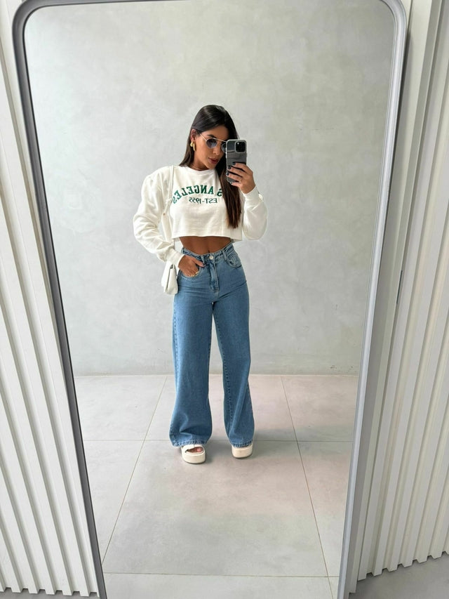 Cropped Moletom