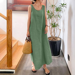 Vestido Feminino Longo Vintage