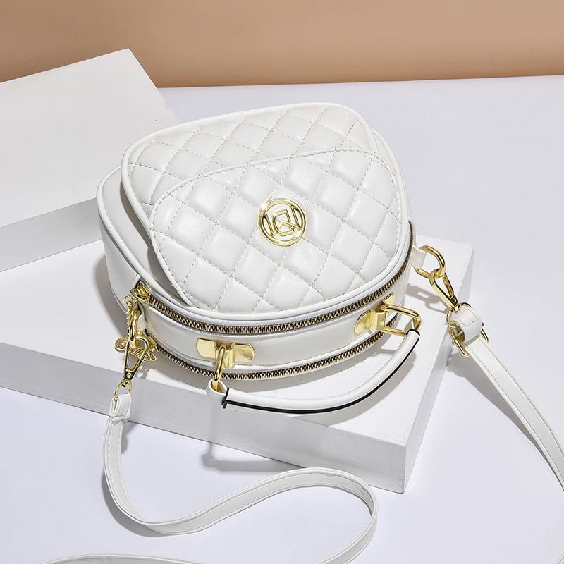 Bolsa Feminina Portátil Redonda