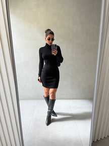 Vestido Modal Luva