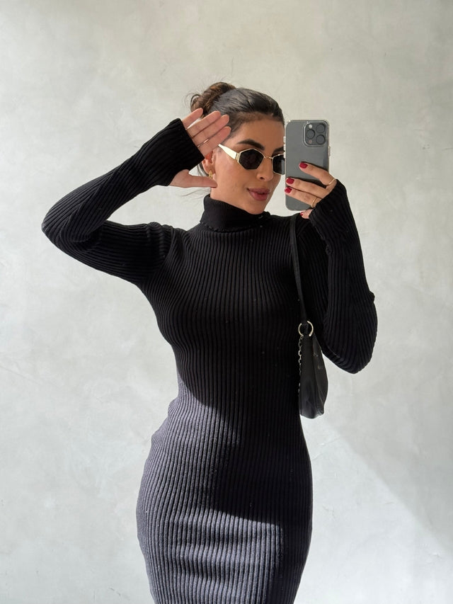 Vestido Modal Luva