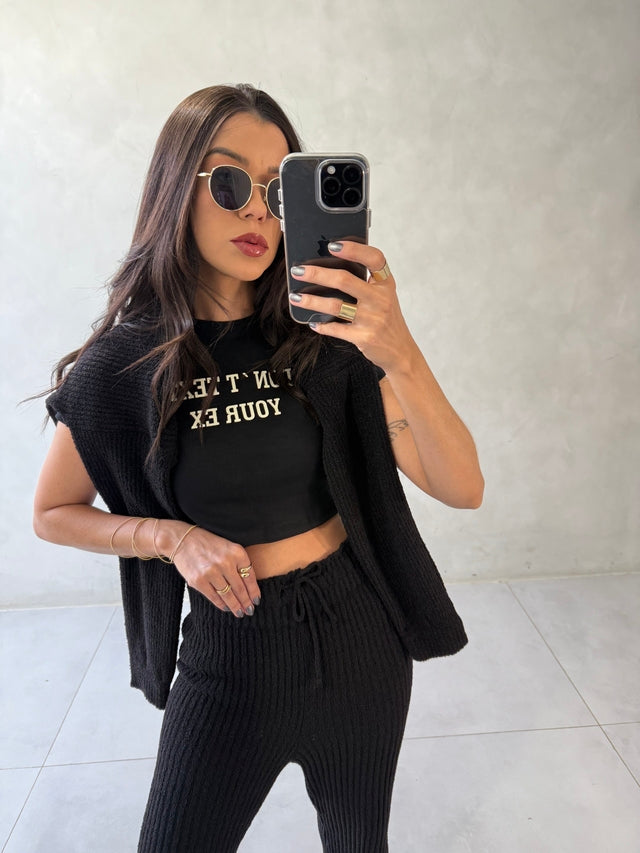 Conjunto Tricot Mousse