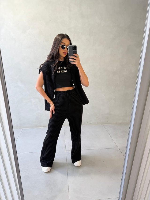 Conjunto Tricot Mousse