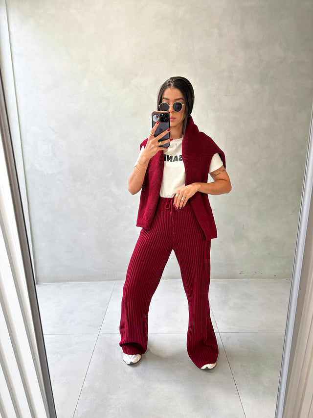 Conjunto Tricot Mousse