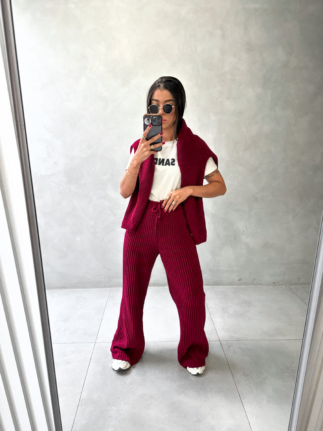 Conjunto Tricot Mousse