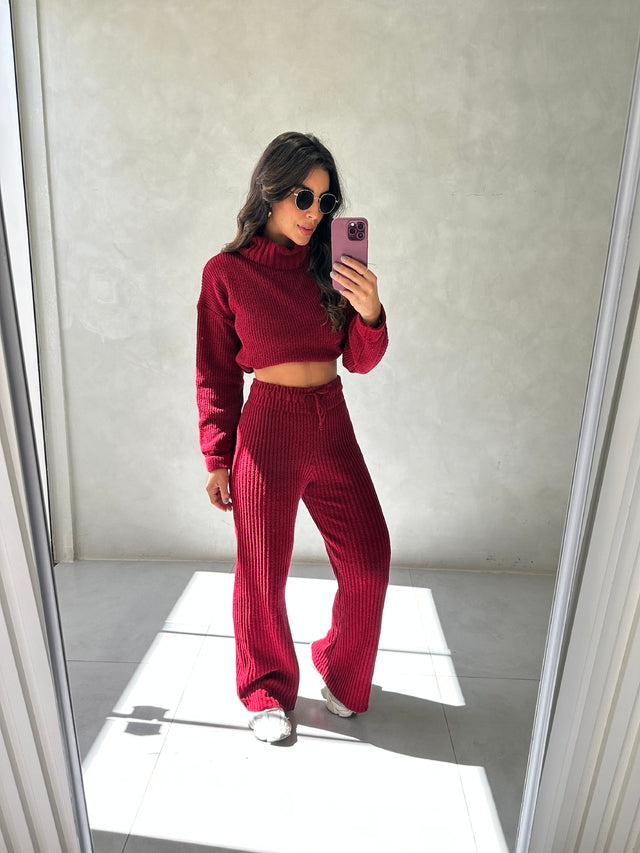 Conjunto Tricot Mousse