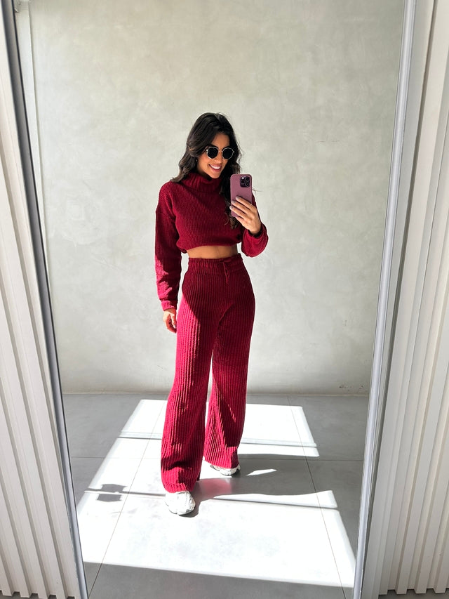 Conjunto Tricot Mousse