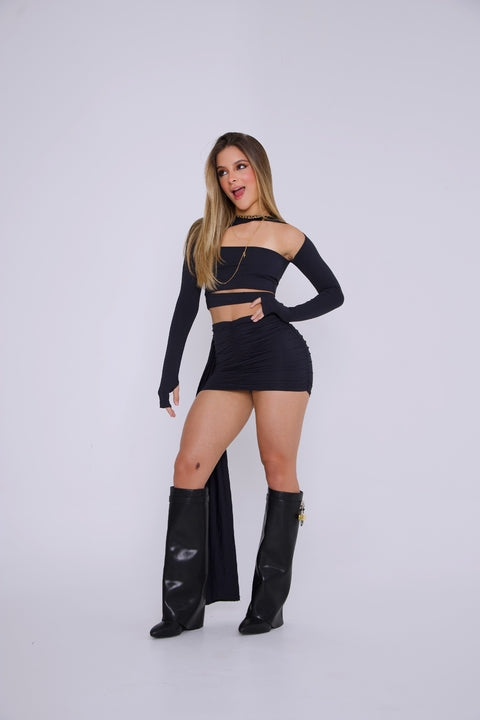 Saia DIOR preta