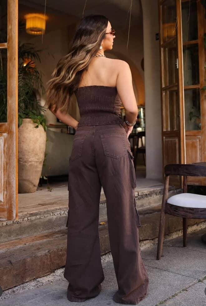 Conjunto   jens cargo elegance