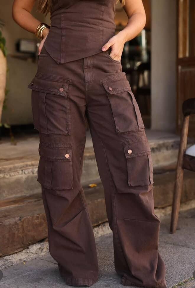 Conjunto   jens cargo elegance