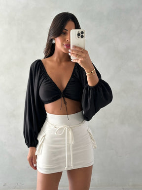 Short Saia Moletinho