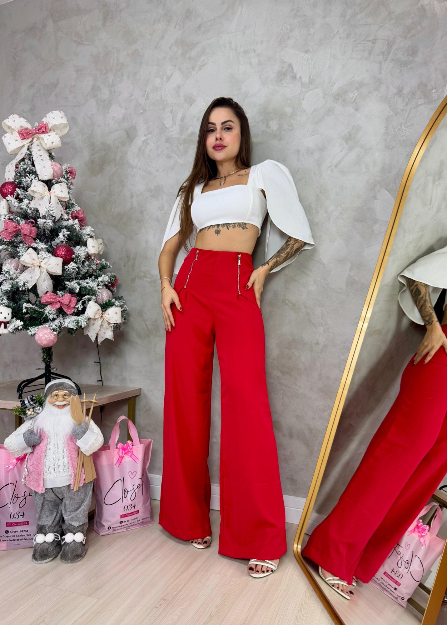 Pantalona Atlanta preta