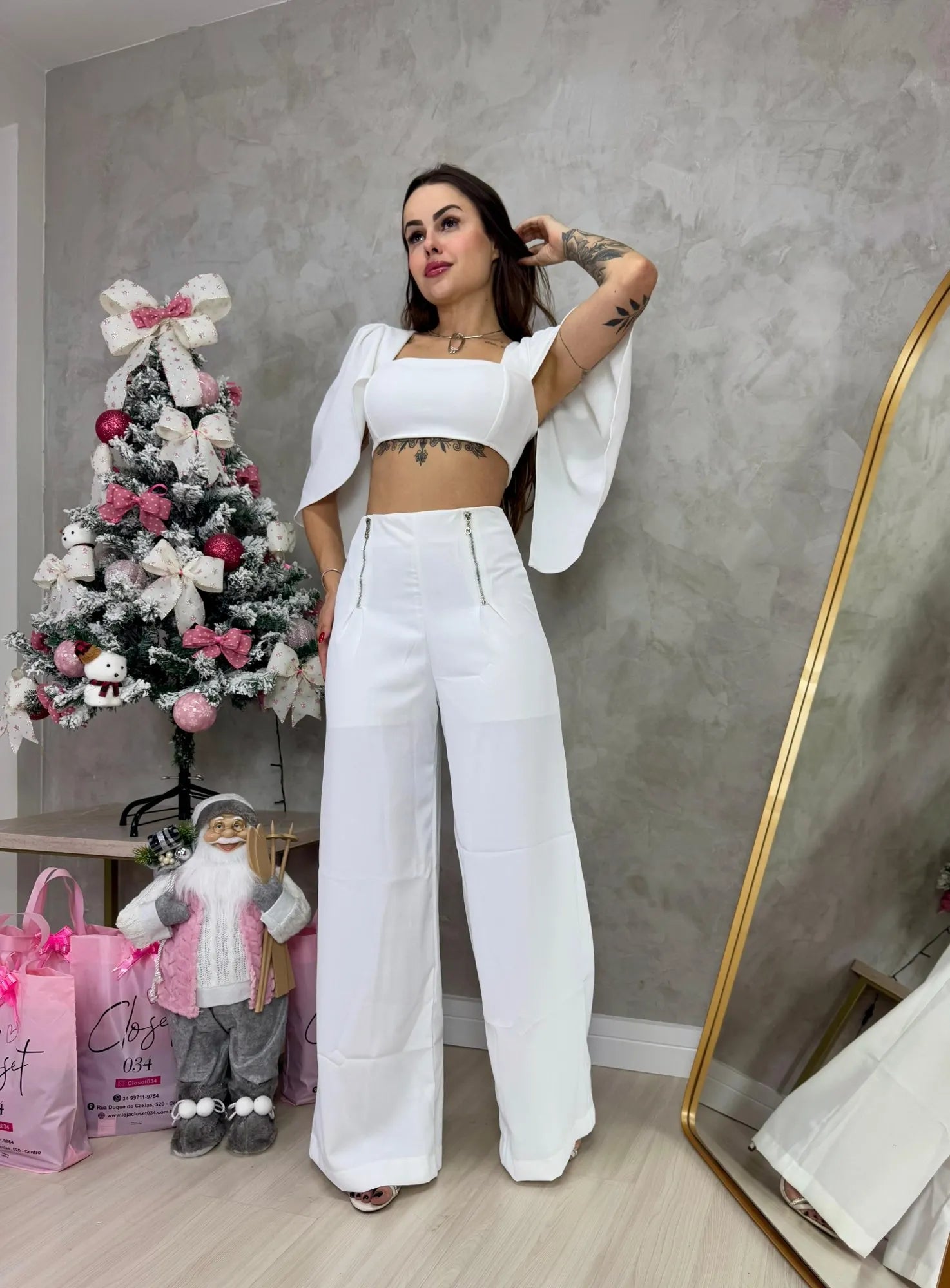 Pantalona Atlanta preta